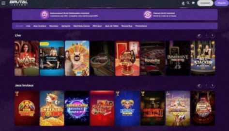 Brutal Casino inloggen