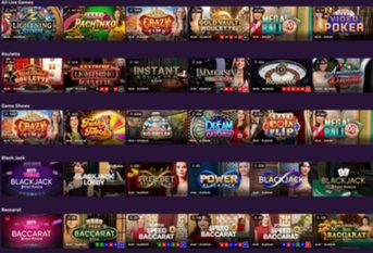 Betsixty Casino spellen