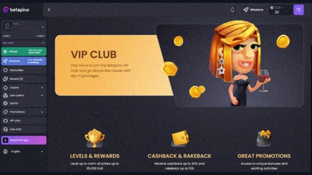 Betspino NL Registratie